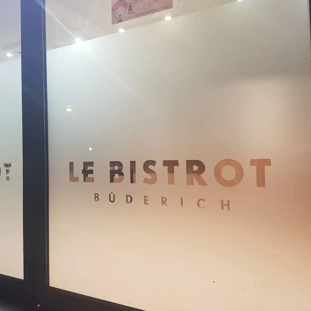 Scheibe Restaurant folieren lassen